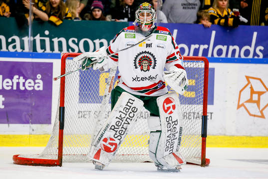 Frölundas målvakt Johan Gustafsson