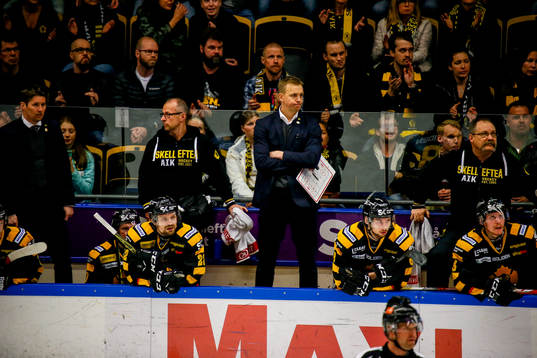 Skellefteås assisterande tränare Bert Robertsson