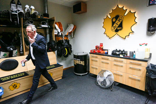 Skellefteås general manager Lars Johansson deppar