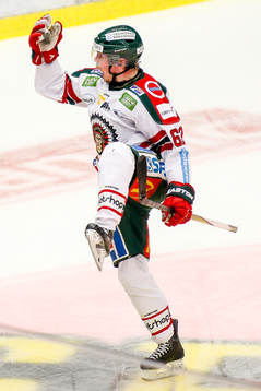Frölundas Artturi Lehkonen  jublar
