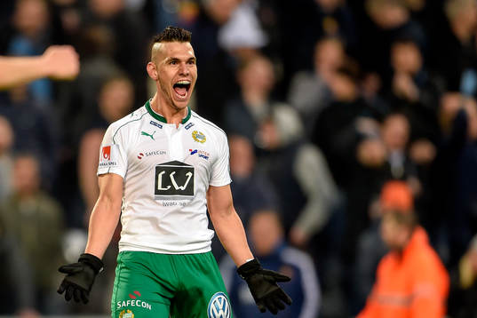 Hammarbys Alexssander Medeiros de Azeredo jublar