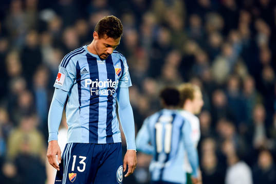 Djurgårdens Mathias Ranegie deppar