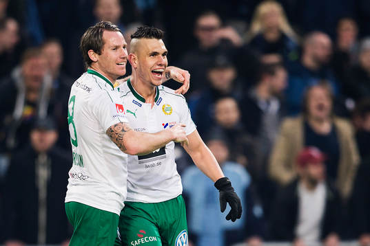 Hammarbys Alexssander Medeiros de Azeredo jublar