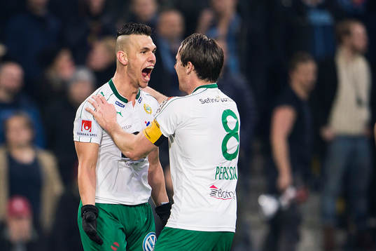 Hammarbys Alexssander Medeiros de Azeredo jublar