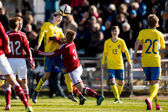 Sveriges Ervin Gunan och Danmarks Casper Rytter