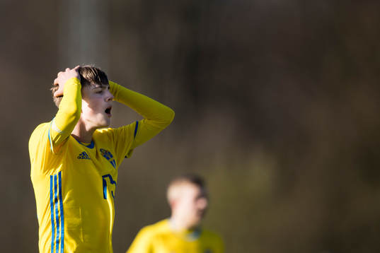 Sveriges Albin Mörfelt deppar