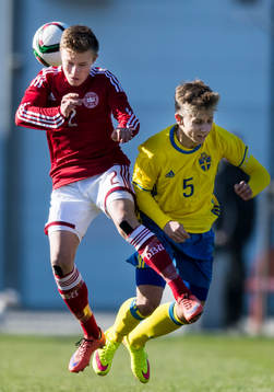 Danmarks Anders Lauridsen och Sveriges Carl Martinsson