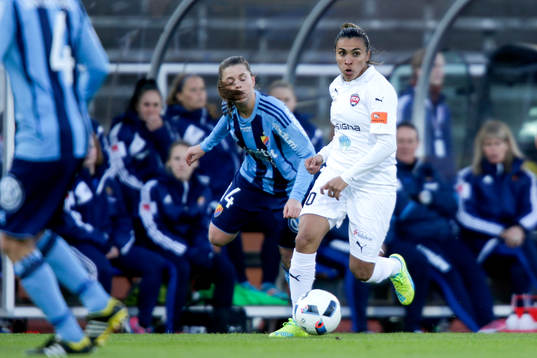 Rosengårds Marta Viera Da Silva och Djurgårdens Hanna