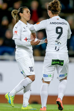 Rosengårds Marta Viera Da Silva och Rosengårds Nataša