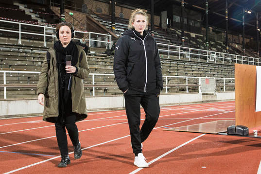 Rosengårds Emma Berglund ser nedstämd ut