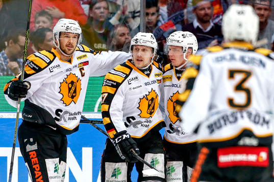 Skellefteås Patrik Zackrisson jublar