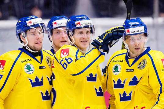 Sveriges Marcus Sörensen jublar