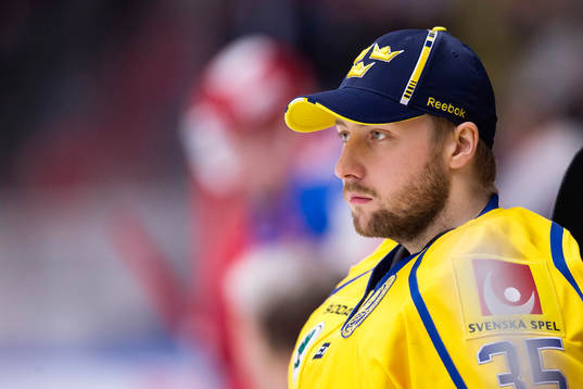 Sveriges målvakt Joel Lassinantti