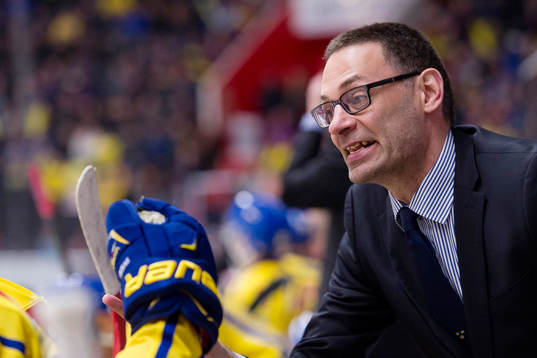 Sveriges assisterande förbundskapten Peter Popovic