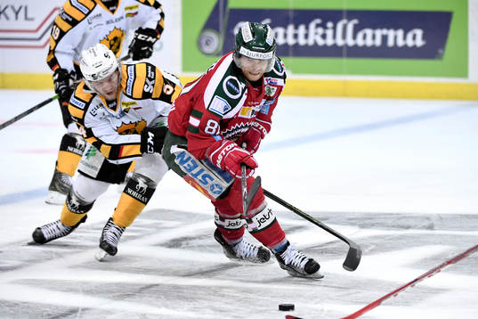 Skellefteås Anton Lindholm och Frölundas Ryan Lasch
