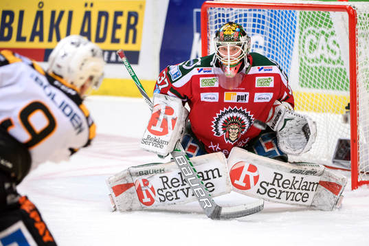 Frölundas målvakt Johan Gustafsson