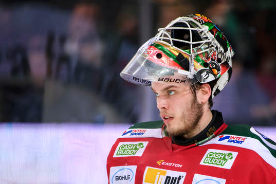 Frölundas målvakt Johan Gustafsson