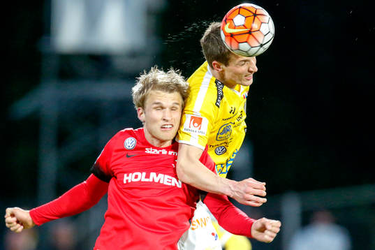 Norrköpings Sebastian Andersson och Falkenbergs Thomas