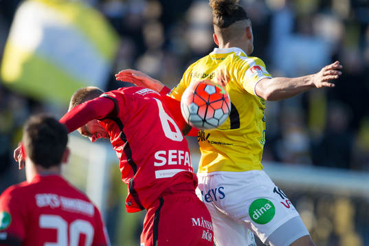 Norrköpings Linus Wahlqvist och Falkenbergs Alexander