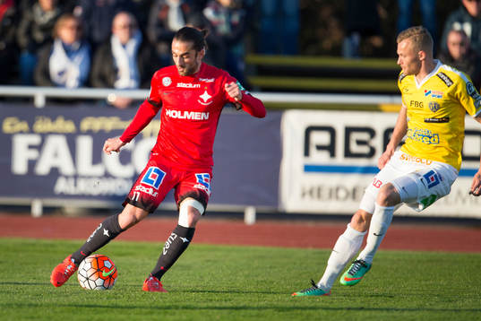 Norrköpings Christopher Telo och Falkenbergs Rasmus