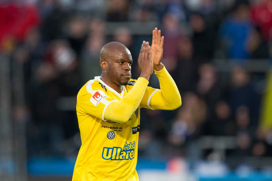 Falkenbergs Hakeem Araba jublar