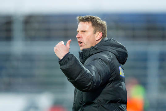 Falkenbergs tränare Hans Eklund