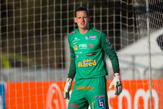 Falkenbergs målvakt Otto Martler
