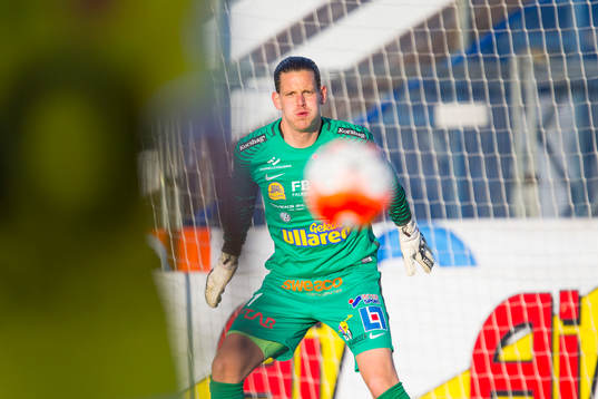 Falkenbergs målvakt Otto Martler