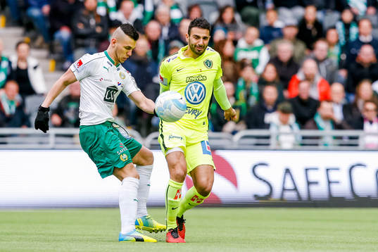 Hammarbys Alexssander Medeiros de Azeredo och Jönköpings
