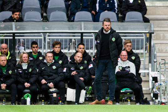 Jönköpings tränare Jimmy Thelin