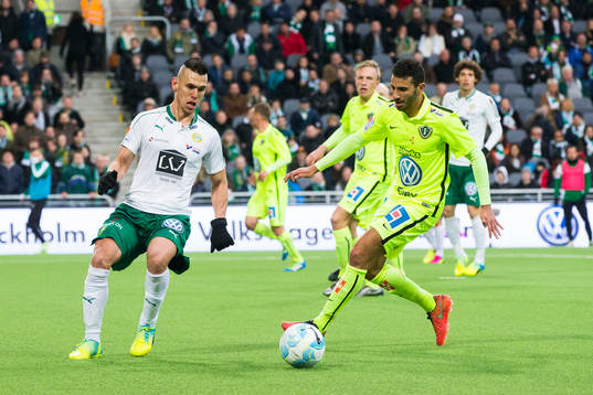 Hammarbys Alexssander Medeiros de Azeredo och Jönköpings