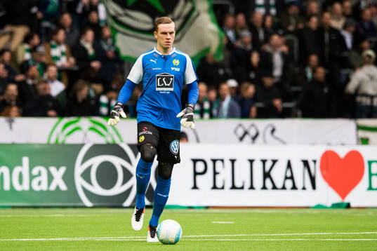Hammarbys målvakt Ögmundur Kristinsson