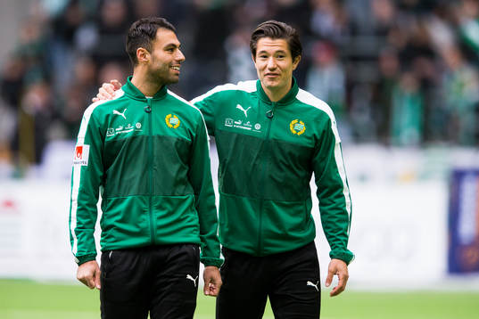 Hammarbys Imad Khalili och David Boo Wiklander