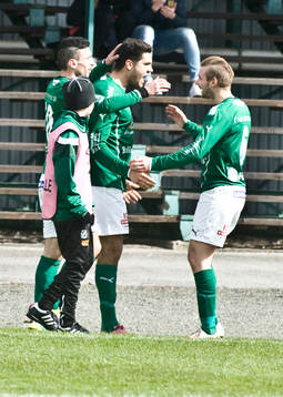 Bläddra bland fler bilder av Fotboll, Div 2, Hässleholm - Lunds BK
