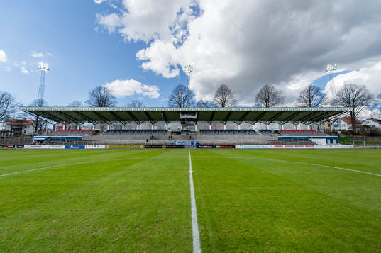 Örjans Vall före fotbollsmatchen i Superettan mellan