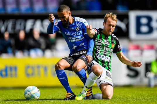 Halmstads Junes Barny och GAIS Craig Henderson och
