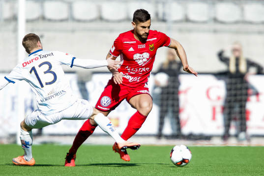 Bläddra bland fler bilder av Fotboll, Allsvenskan, Gefle - Östersund