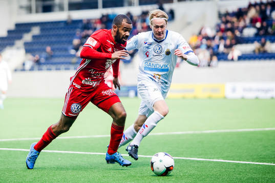 Östersunds Alex Dyer och Gefles Jesper Florén