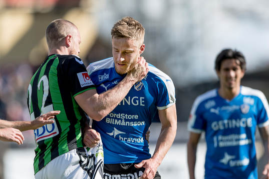 GAIS Björn Andersson och Halmstads Alexander Ruud Tveter