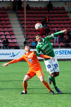 Ljungskiles Josemar da Santa Silva och Athletics Carlos