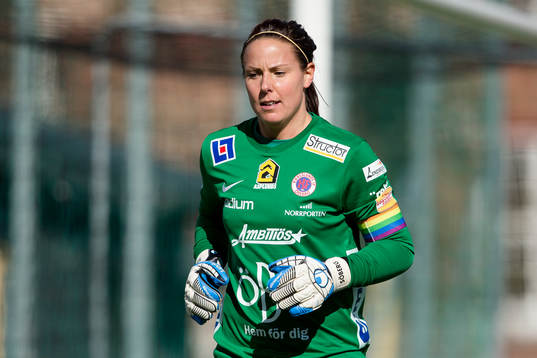 Örebros målvakt Carola Söberg
