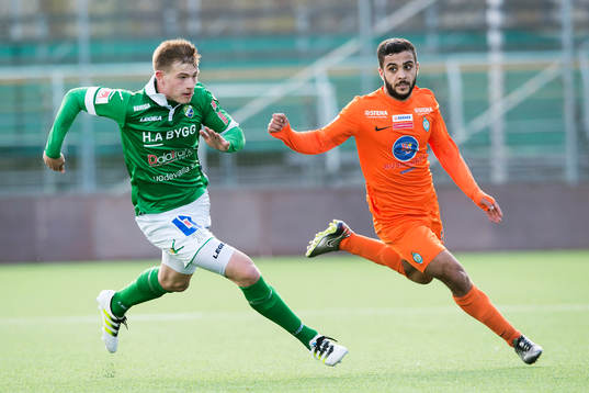Ljungskiles Linus Dahl och Athletics Othman El Kabir