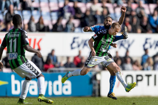 Halmstads Junes Barny och GAIS Craig Henderson
