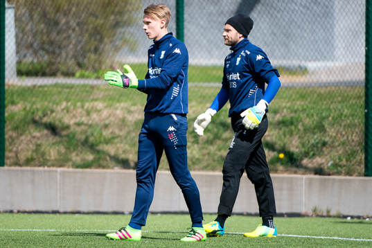 IFK Göteborgs målvakt Pontus Dahlberg och målvakt John