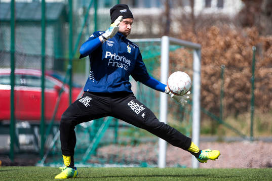 IFK Göteborgs målvakt John Alvbåge