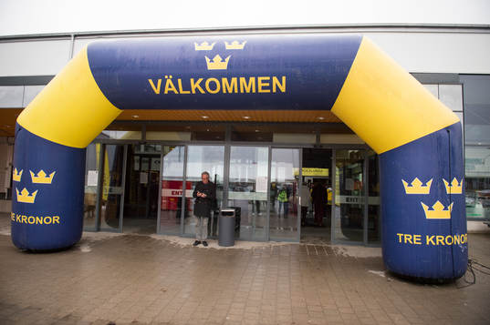 Exteriör av ABB Arena
