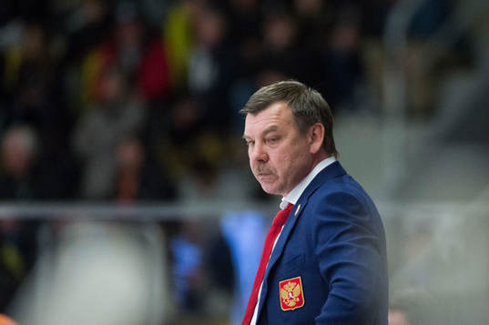 Rysslands förbundskapten Oleg Znarok