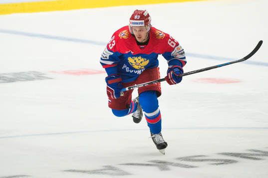 Rysslands Evgeny Dadonov