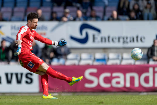 Halmstads målvakt Stojan Lukic