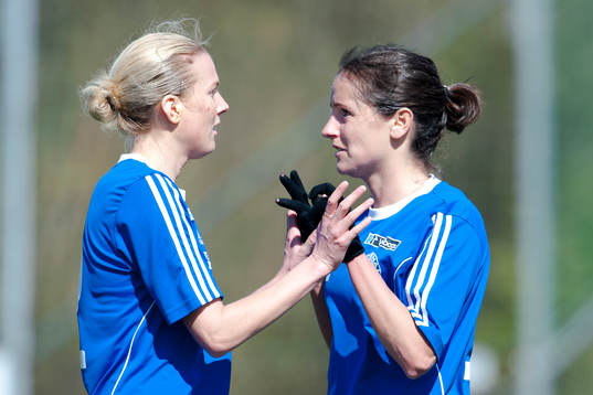 Stattenas Anna Latomanski och Josefine Norstedt